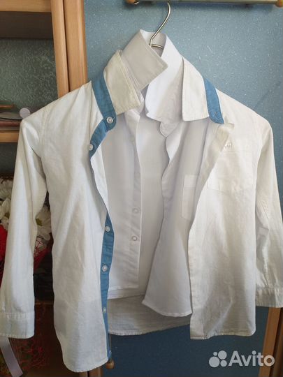 Продам рубашки на мальчика 4-5 лет