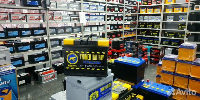 60Ач Тюмень обратной полярности свежий Аккумулятор