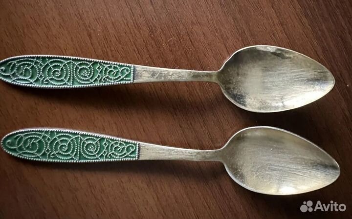 Кофейные ложки серебро