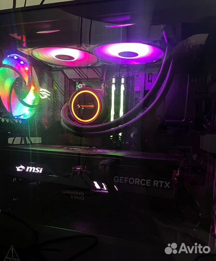 Комплект Ryzen 7 5800x3d + ROG strix B550-F + 32гб
