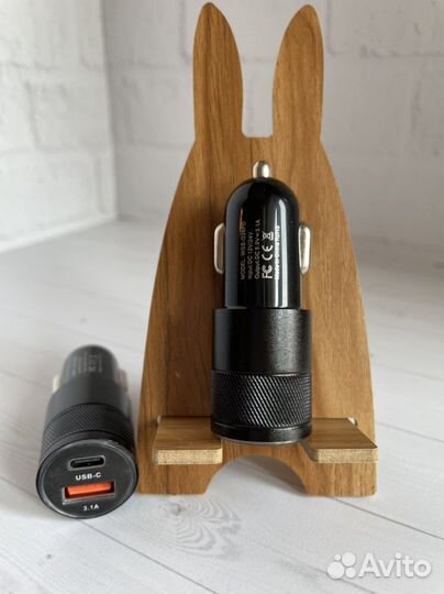 Автомобильная зарядка Baseus USB Type-C