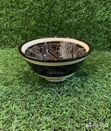 Пиала «Риштан коричневый»