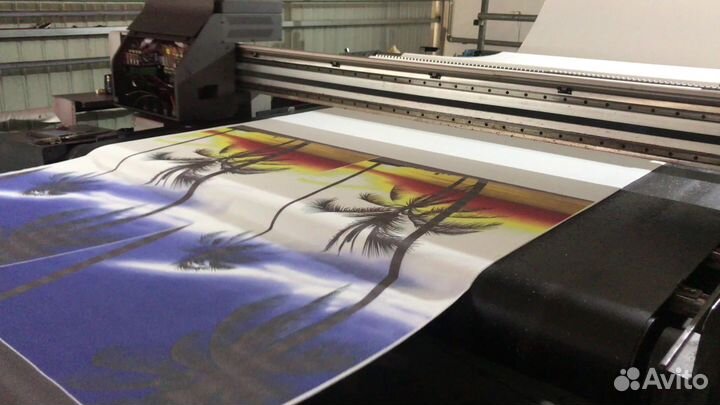 Печать на холсте, баннере, фолии, бумаге, сетке