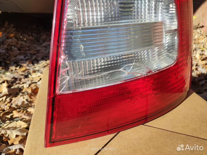 Фонарь (задний правый) Skoda Octavia (A5), 2012