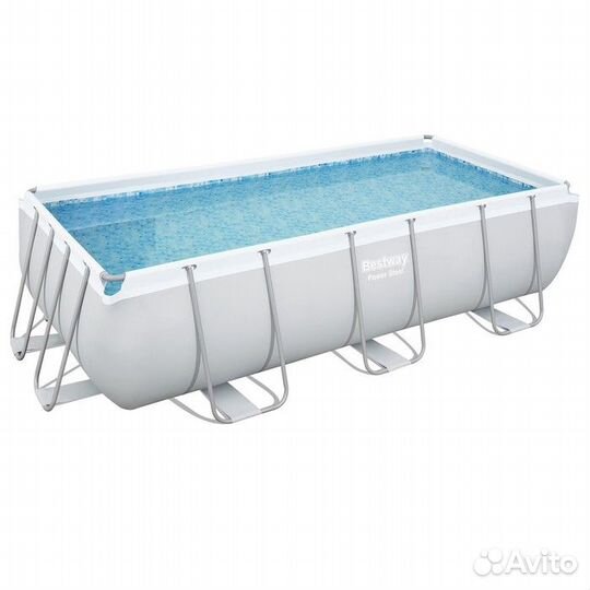 Бассейн каркасный прямоугольный Bestway Power Stee