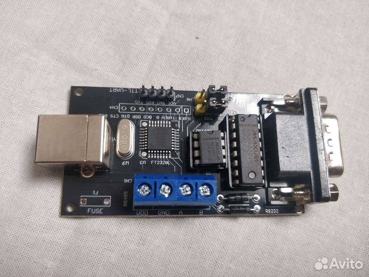 Преобразователь интерфейсов usb в rs-232,485 и ttl