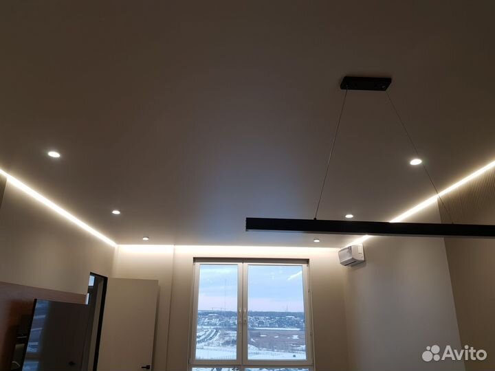 Натяжные потолки без посредников монтаж за 1 день