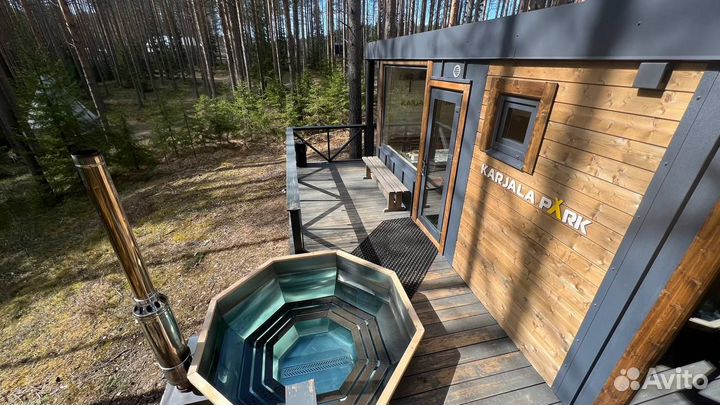 Сауна c банным чаном (4 часа)