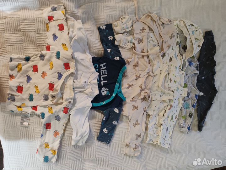 Детские вещи пакетом на мальчика 62-74