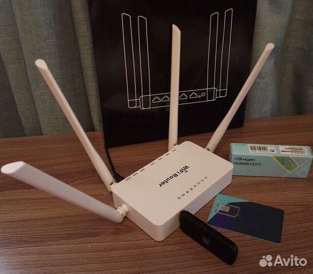 4G модем + роутер готовые комплекты для дачи офиса