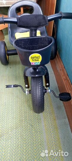 Детский трехколесный велосипед бу