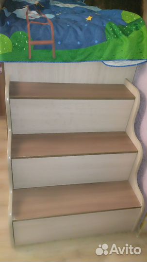 Детская кровать чердак