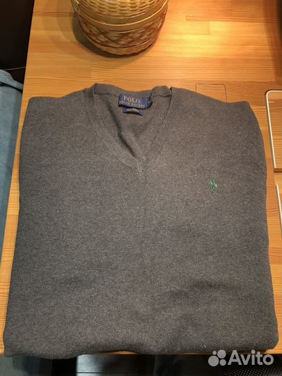 Свитер Ralph Lauren v-neck размер М