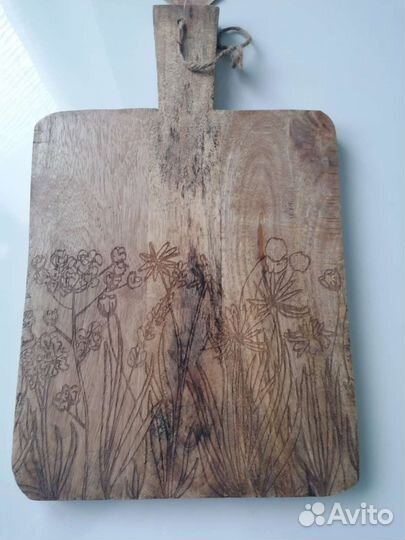 Доска разделочная новая дерево манго