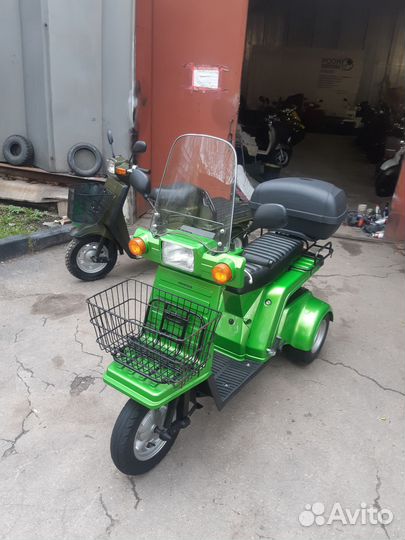 Honda gyro x-3 pgm для двоих зеленый