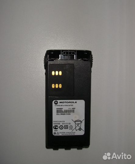 Радиостанция рация Motorola GP340 VFH с тангентой