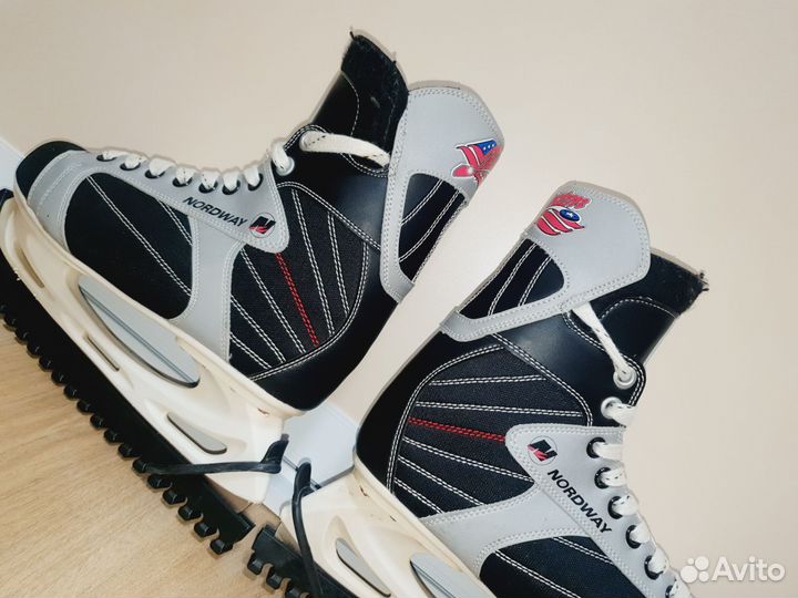 Коньки Хоккейные Nordway 43 размер почти новый