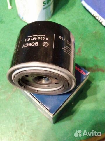 Фильтр масляный Bosch p2019 0986452019