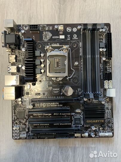 Комплект материнская плата с процессором и памятью