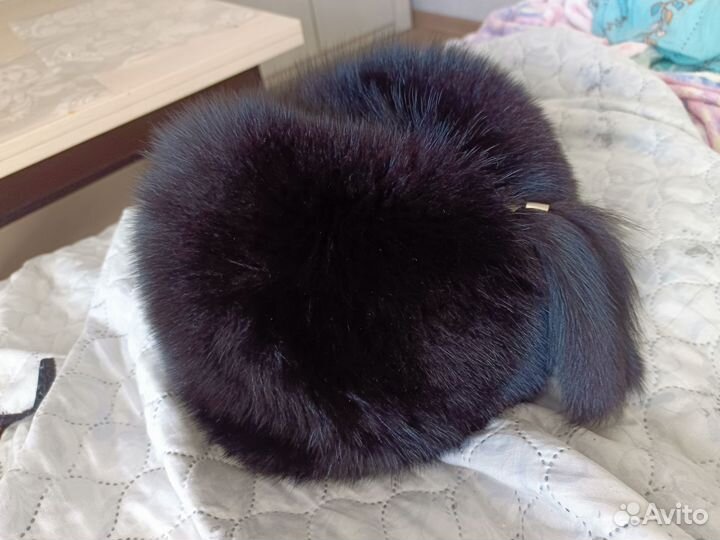 Шапка женская песец