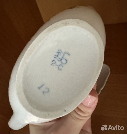 Соусник Барановский фарфоровый завод