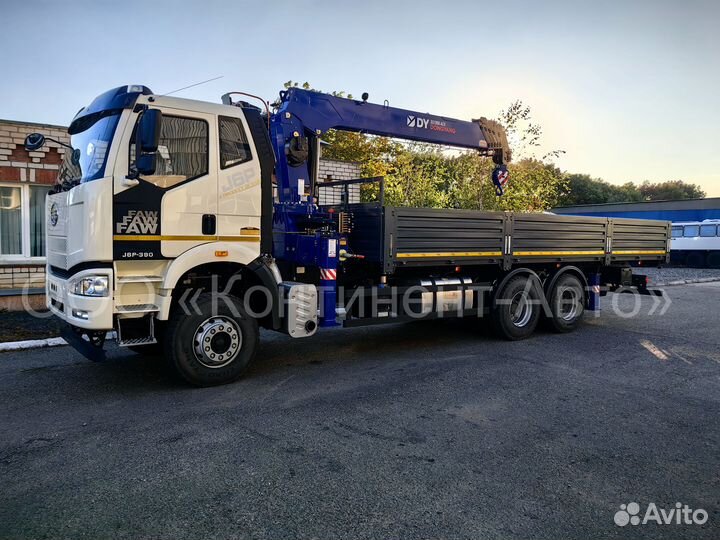 FAW J6P-375 с КМУ, 2023