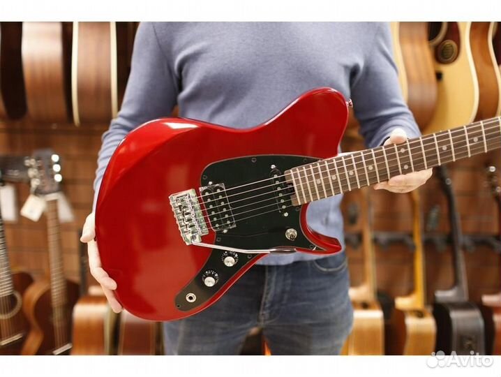 Aria JET-1 CA - электрогитара, цвет красный
