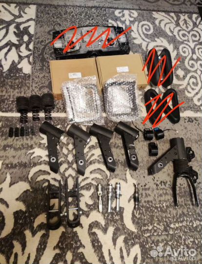 Запчасти для гироскутера, самоката Ninebot, Xiaomi