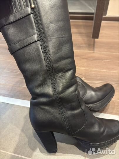Сапоги женские зимние натуральная кожа