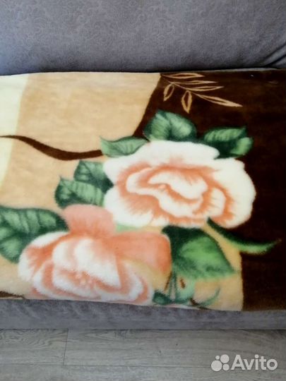 Покрывало, меховое, двойное, двухстороннее 250х220