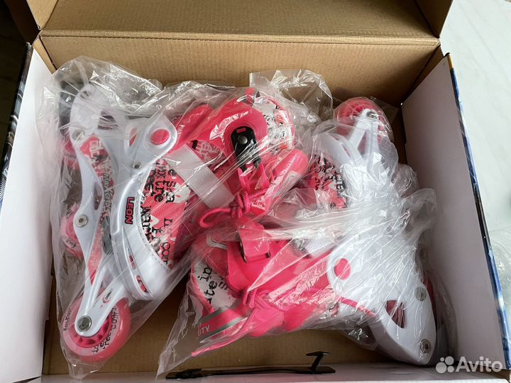Ролики детские. Новые, раздвижные 26-29 р-р
