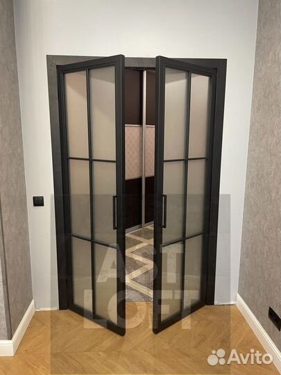 Перегородки лофт с остеклением