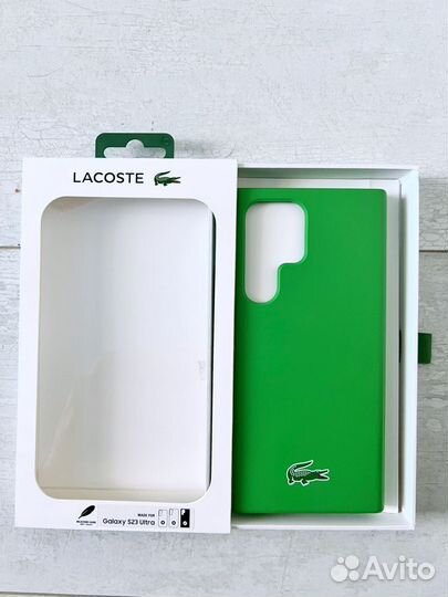 Чехол lacoste samsung S23 ultra