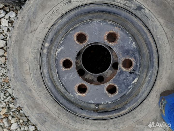 Диски r14 мазда титан 6x185 dia 133