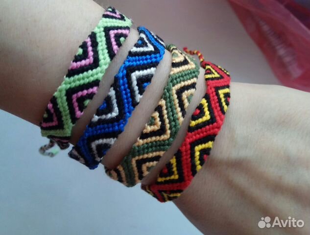 Фенечки из мулине