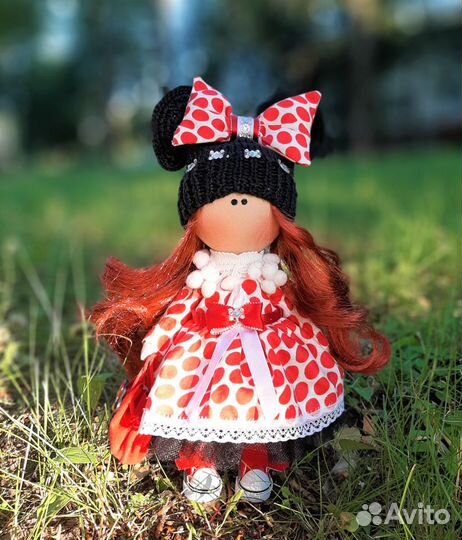 Интерьерные текстильные куклы ручной работы