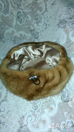 Берет норковый