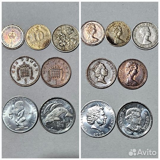 Монеты разных стран