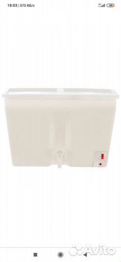 Бак для воды пластиковый