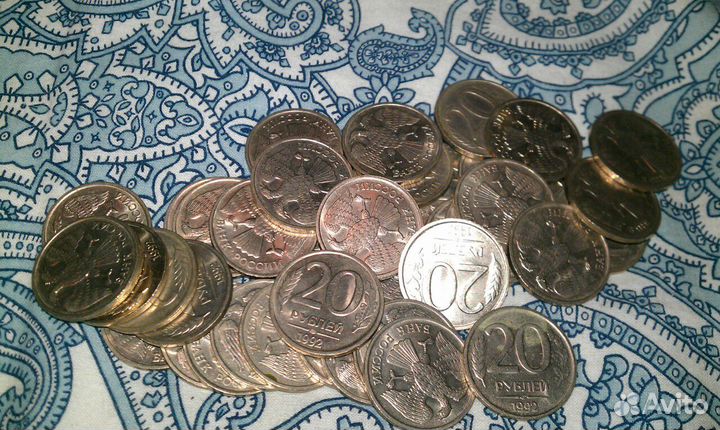 20 рублей 1992г