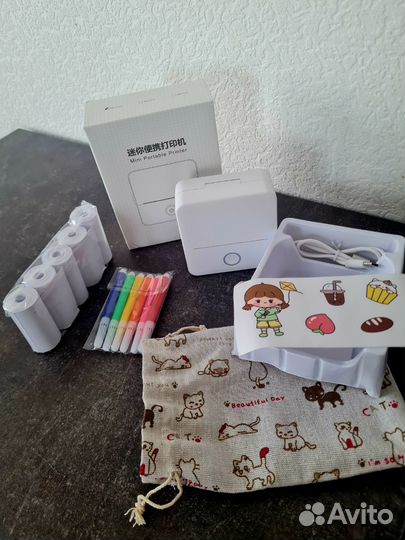 Мини принтер беспроводной