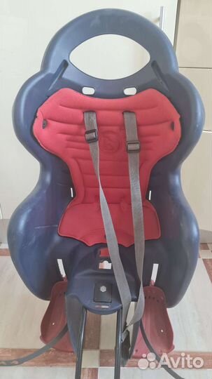 Детское велокресло bellelli mr fox, вес до 22 кг