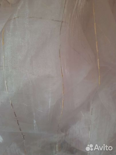 Тюль органза рулон 37м
