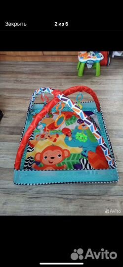 Развивающий коврик