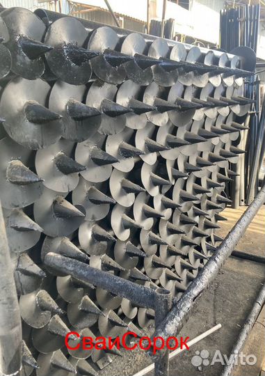 Винтовые сваи под ключ