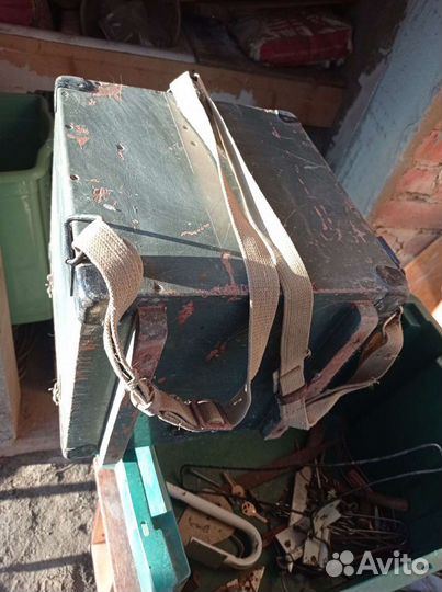 Ретро ящики из-под геодезических инструментов. Цен