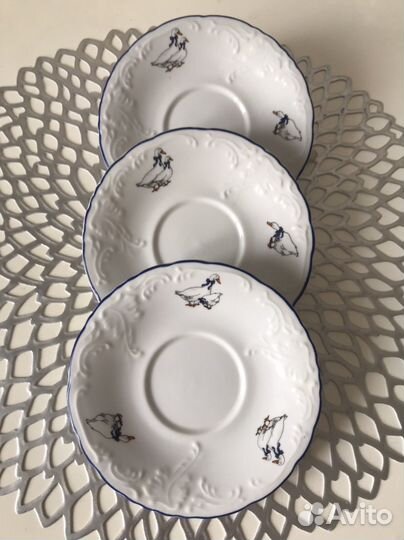 Чайные блюдца (Чехия) -90гг