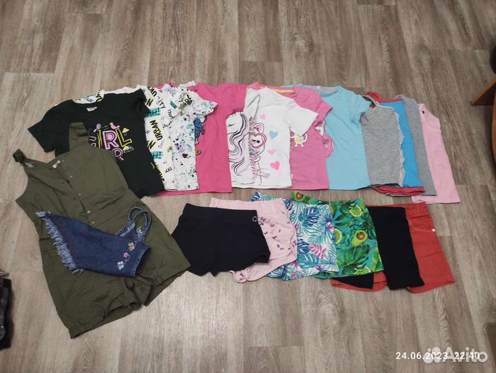 Пакетом на девочку 110см