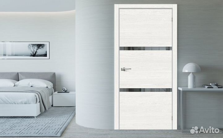 Межкомнатные двери в стиле хай-тек