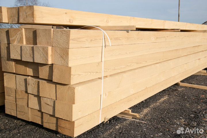 Брус сухой / Пиломатериалы / доставка но